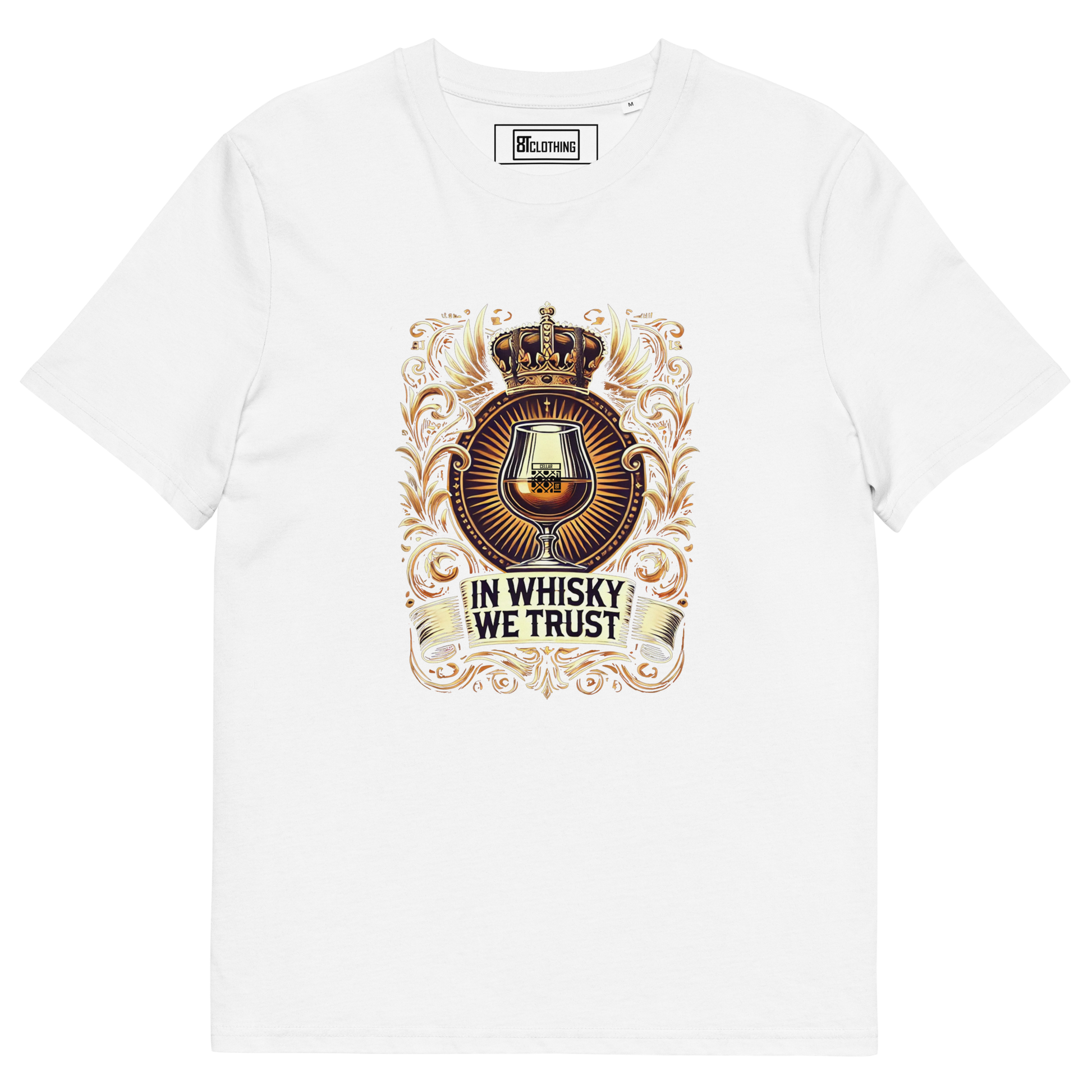 Cellar 8T Whisky - Trust - Unisex Organic Cotton T-Shirt image 33