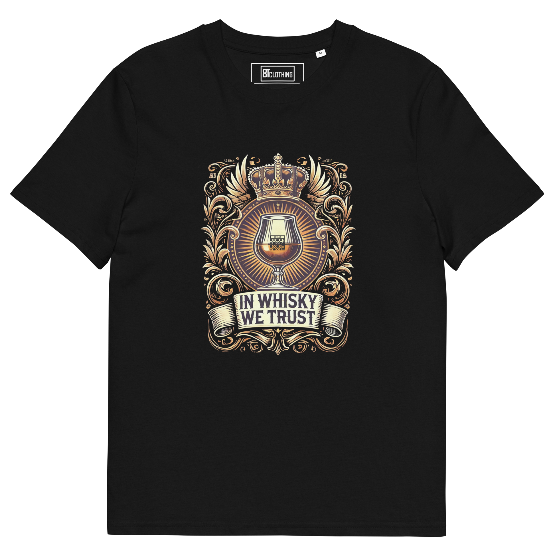 Cellar 8T Whisky - Trust - Unisex Organic Cotton T-Shirt image 34