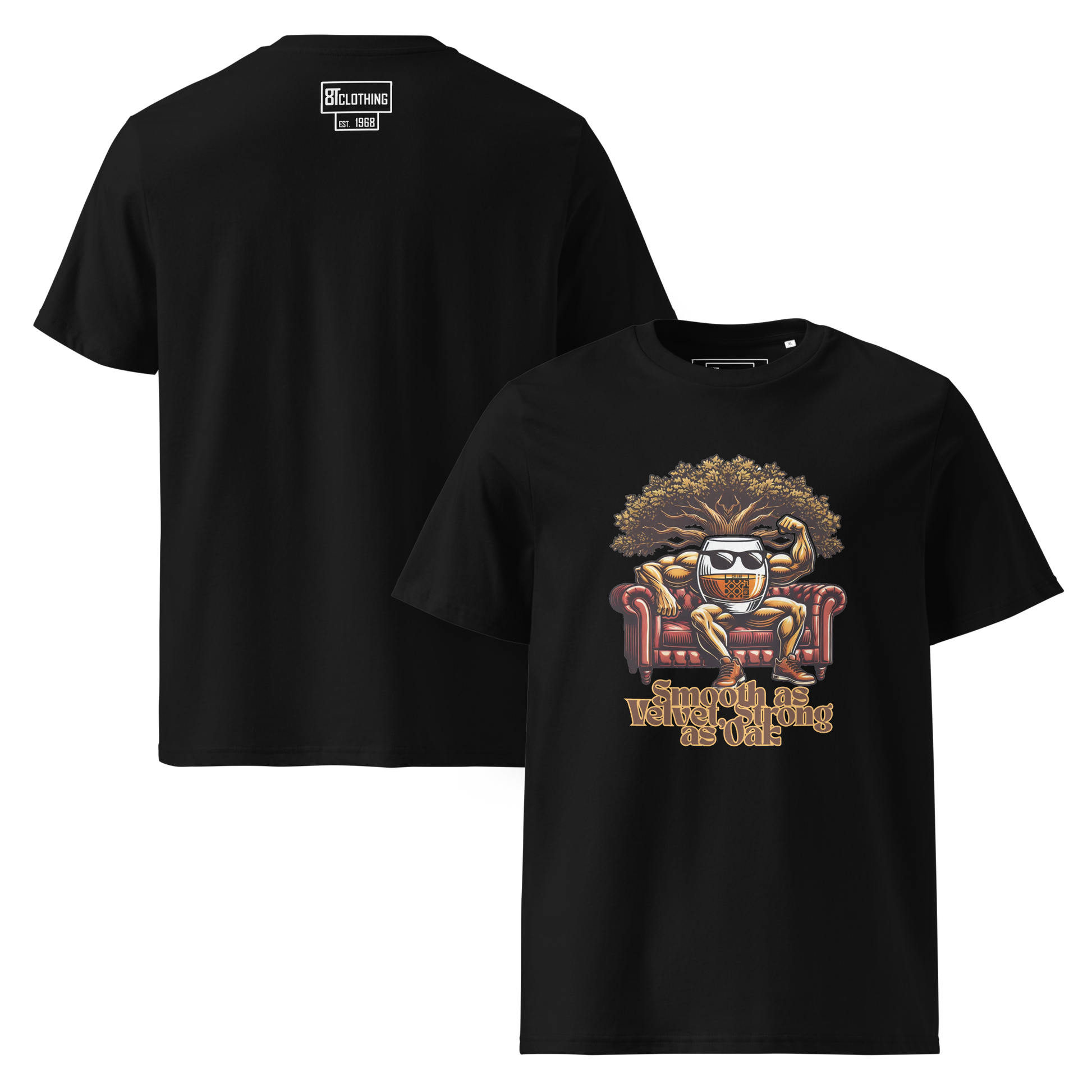 Cellar 8T Whisky - Smooth - Unisex Organic Cotton T-Shirt image 26