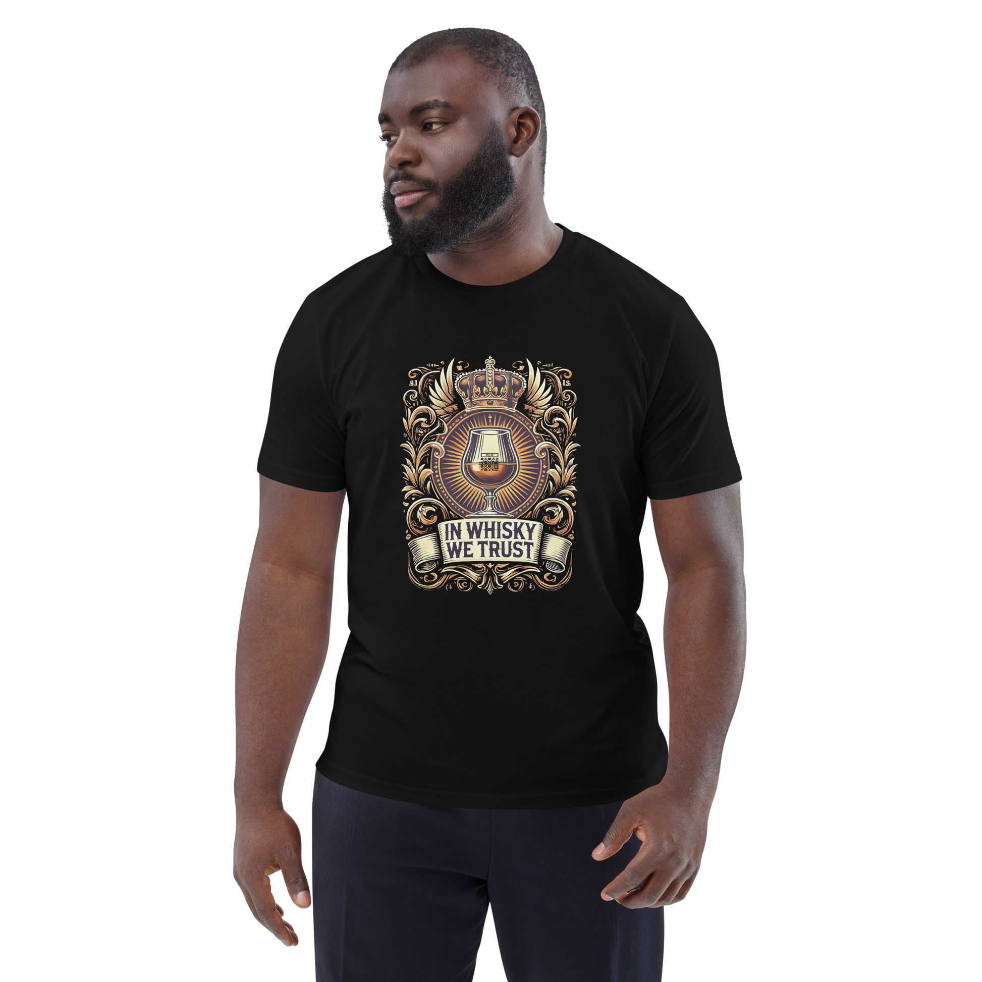 Cellar 8T Whisky - Trust - Unisex Organic Cotton T-Shirt image 2