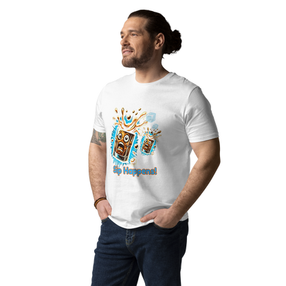 Cellar 8T Whisky - Sip Happens - Unisex Organic Cotton T-Shirt image 15