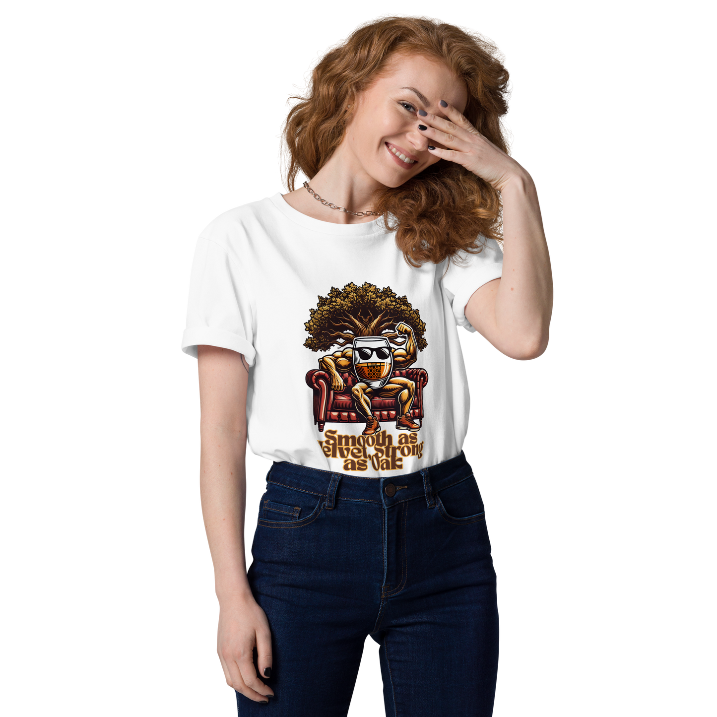 Cellar 8T Whisky - Smooth - Unisex Organic Cotton T-Shirt image 0
