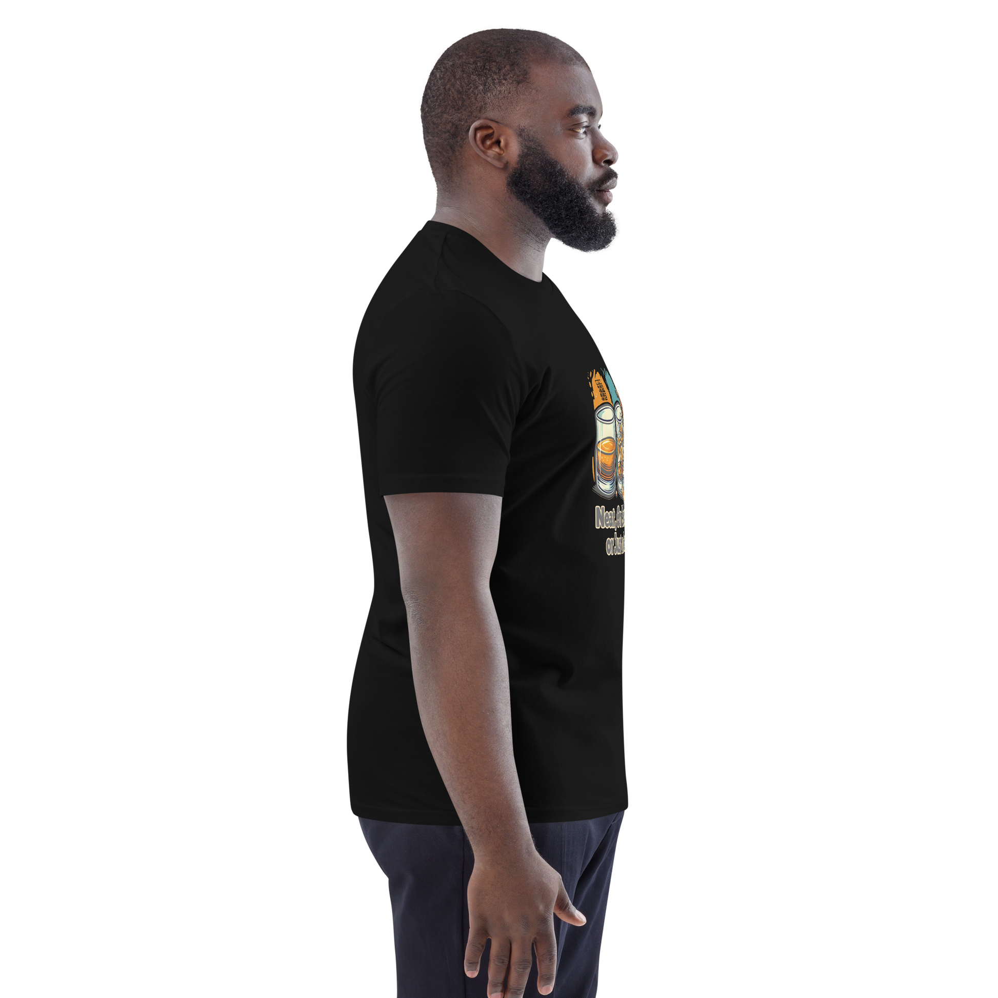 Cellar 8T Whisky - Neat - Unisex Organic Cotton T-Shirt image 6