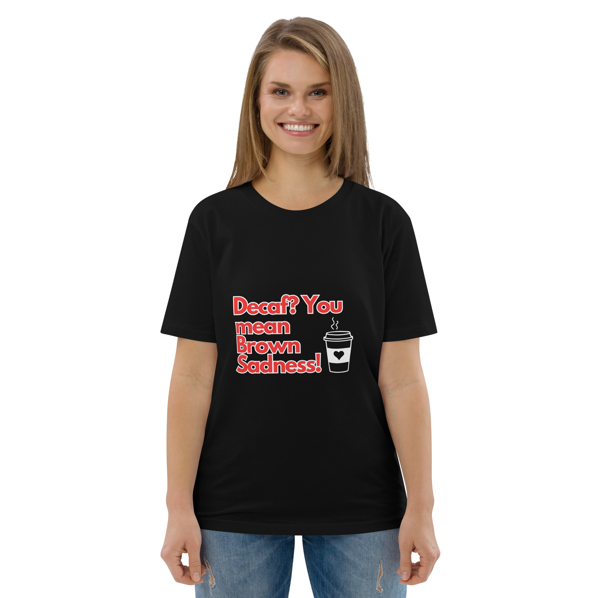 Cellar 8T Coffee - Brown Sadness - Unisex Organic Cotton T-Shirt image 3