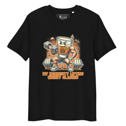 Cellar 8T Whisky - Workout - Unisex Organic Cotton T-Shirt image 30