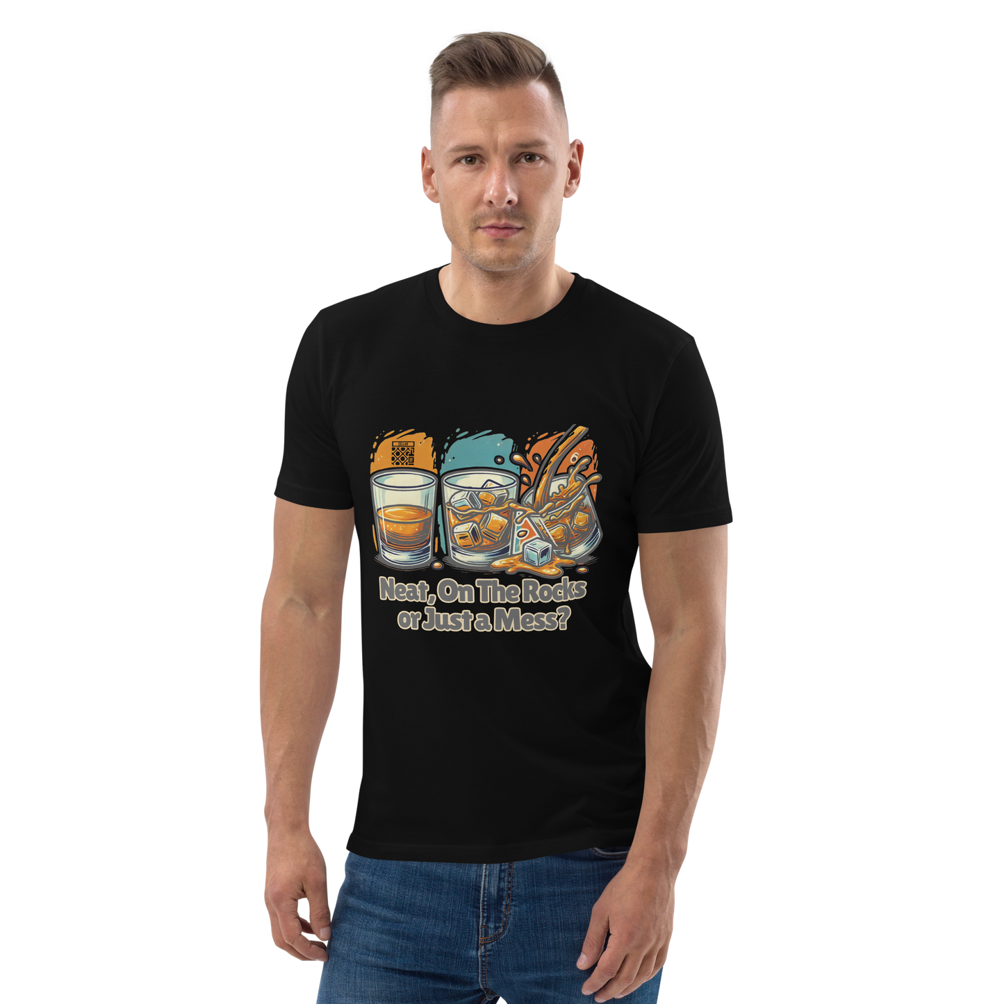 Cellar 8T Whisky - Neat - Unisex Organic Cotton T-Shirt image 1
