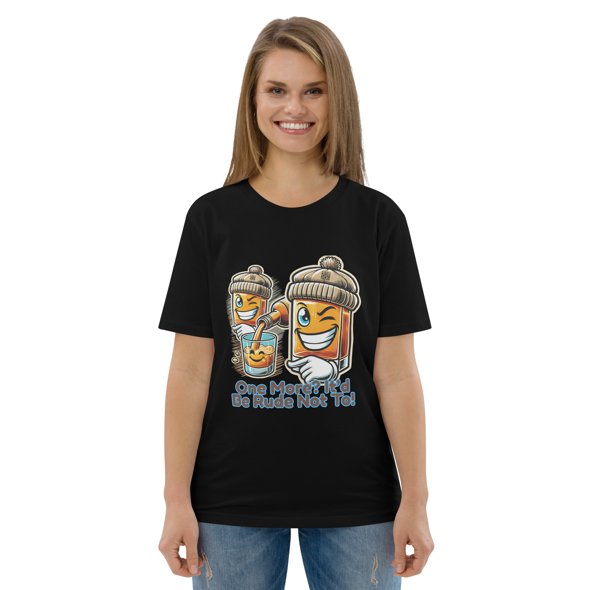 Cellar 8T Whisky - One More - Unisex Organic Cotton T-Shirt image 11