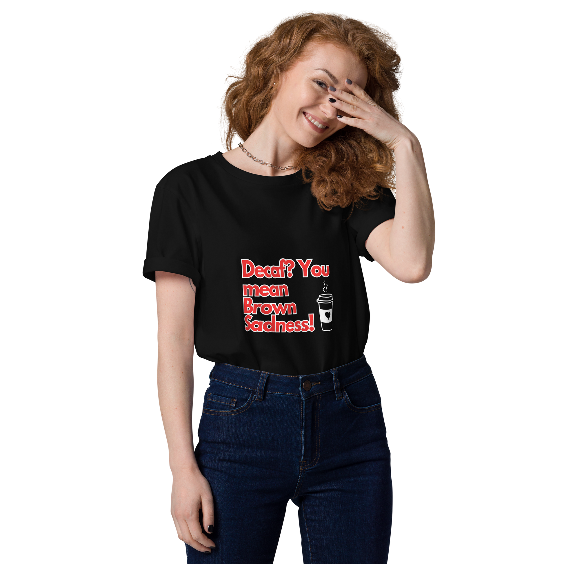 Cellar 8T Coffee - Brown Sadness - Unisex Organic Cotton T-Shirt image 2