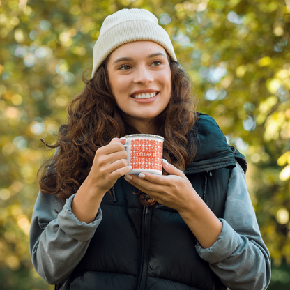 Cellar 8T - Tri Exi Ennea - Enamel Mug