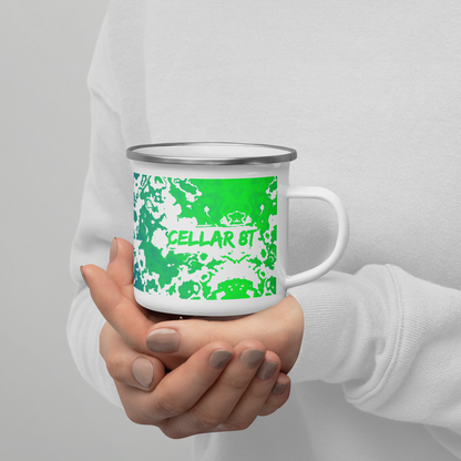 Cellar 8T - Coastal Caramel - Enamel Mug