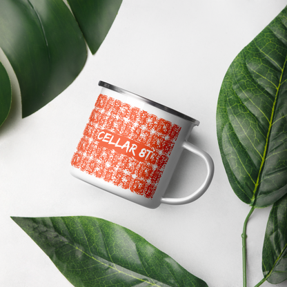 Cellar 8T - Tri Exi Ennea - Enamel Mug