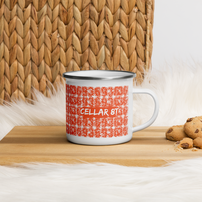 Cellar 8T - Tri Exi Ennea - Enamel Mug