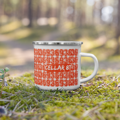Cellar 8T - Tri Exi Ennea - Enamel Mug