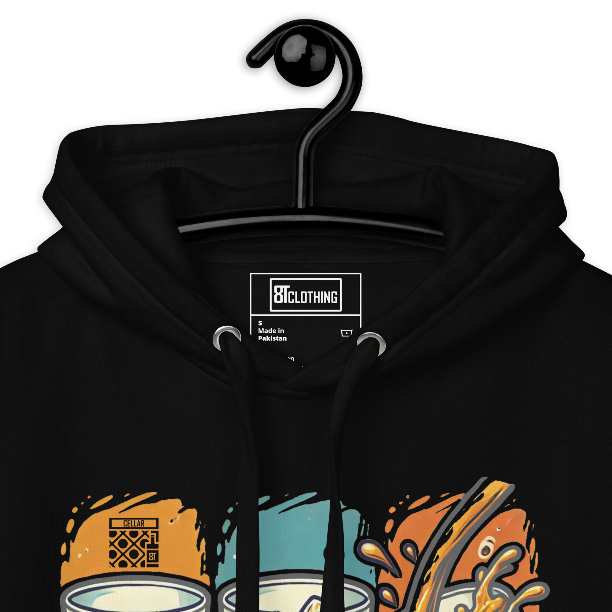 Cellar 8T Whisky - Neat Unisex Hoodie image 13