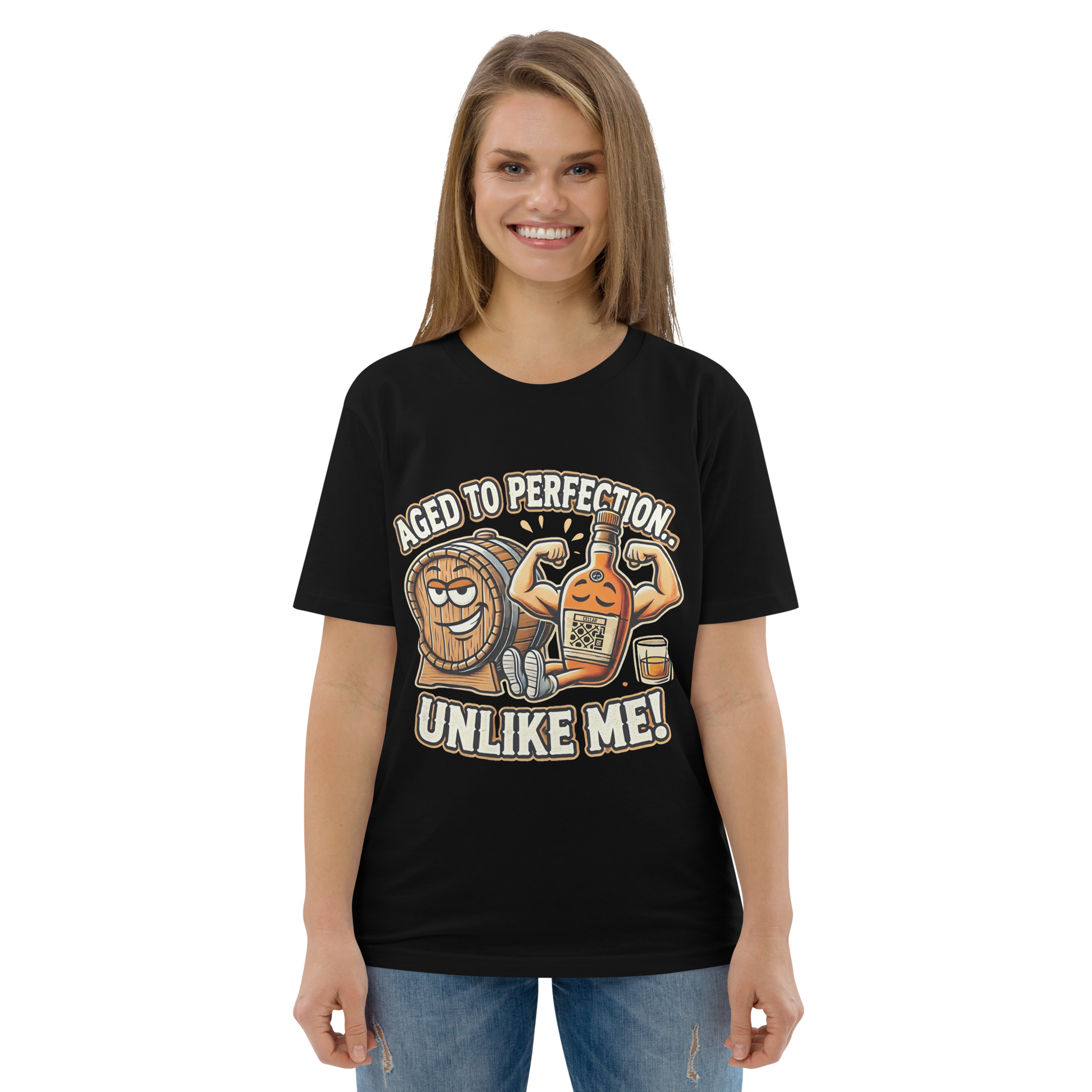 Cellar 8T Whisky - Aged - Unisex Organic Cotton T-Shirt image 1