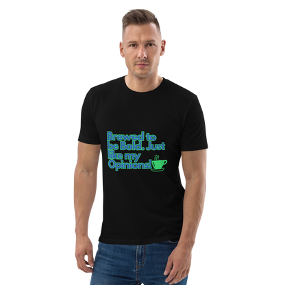 Cellar 8T Coffee - Brewed - Unisex Organic Cotton T-Shirt image 7