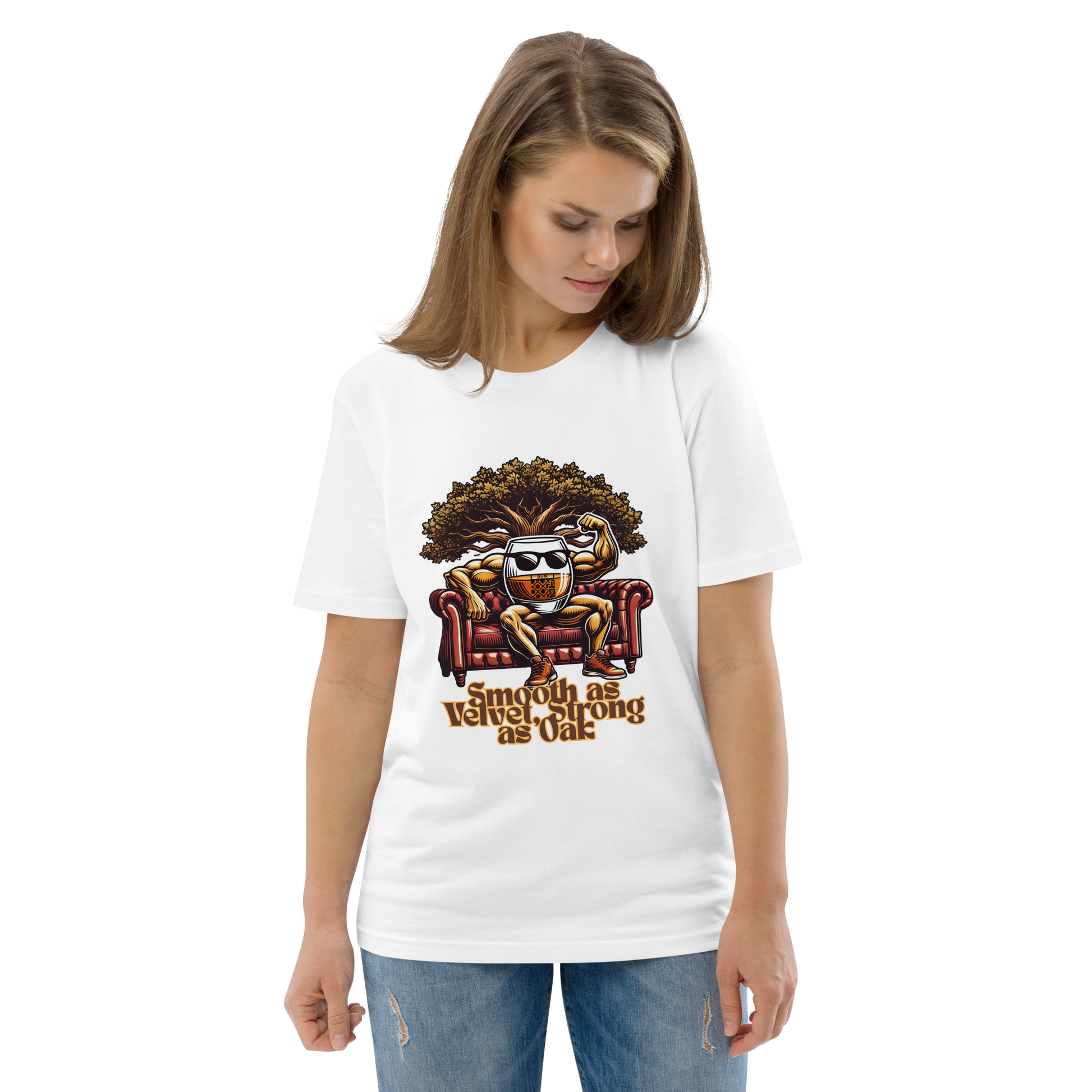 Cellar 8T Whisky - Smooth - Unisex Organic Cotton T-Shirt image 6