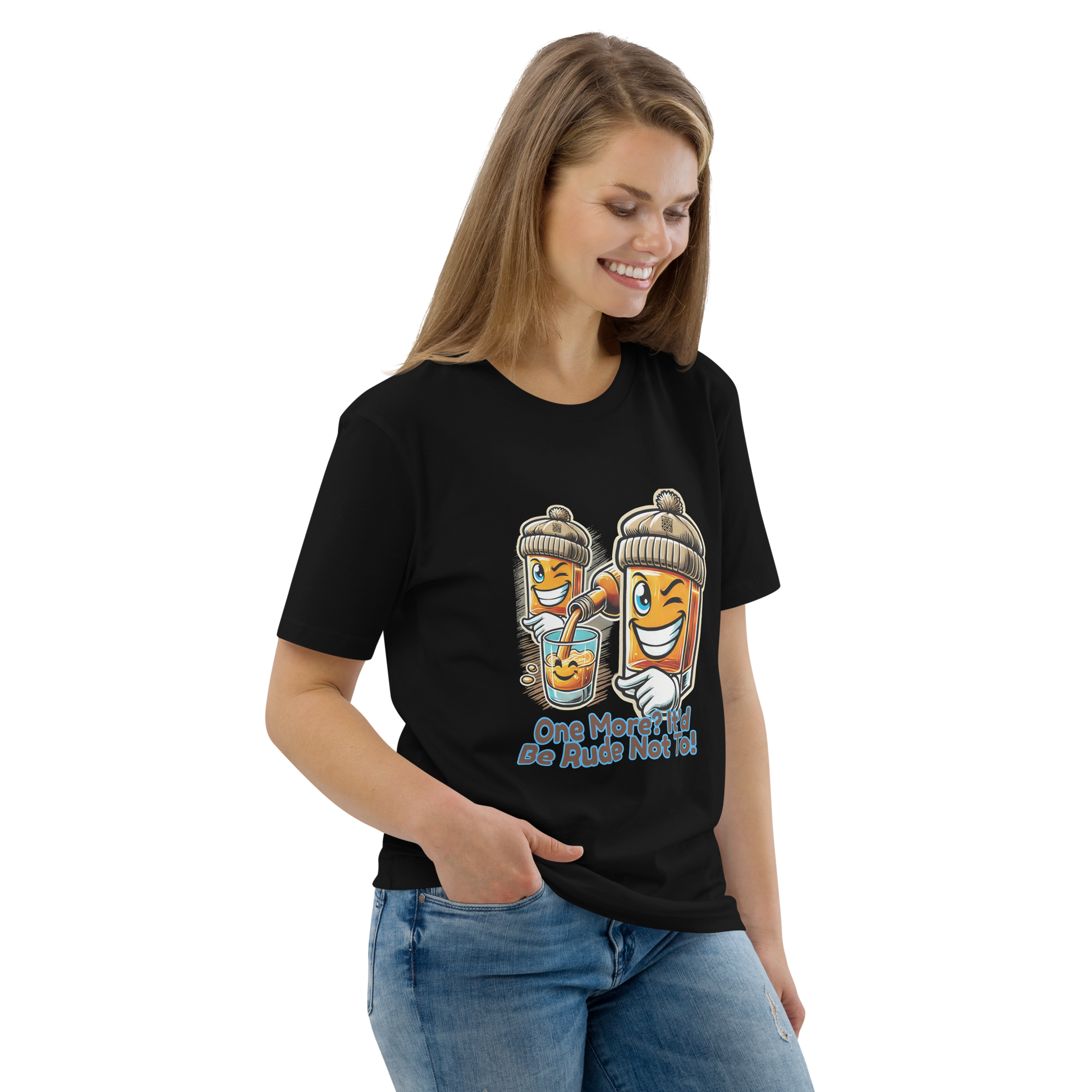 Cellar 8T Whisky - One More - Unisex Organic Cotton T-Shirt image 15
