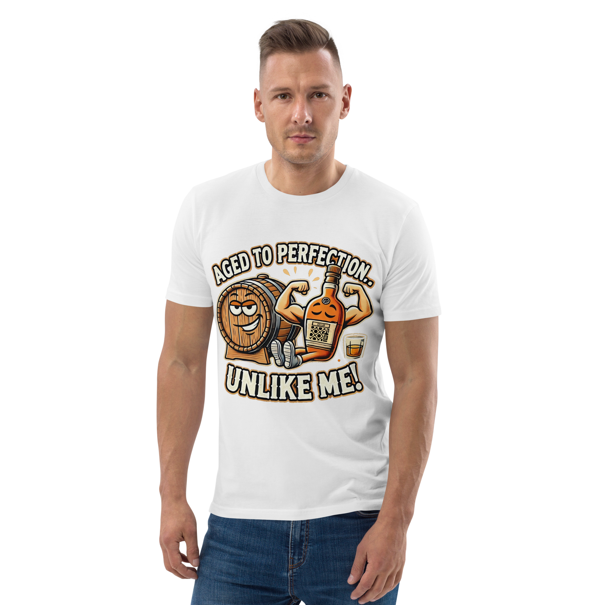Cellar 8T Whisky - Aged - Unisex Organic Cotton T-Shirt image 1