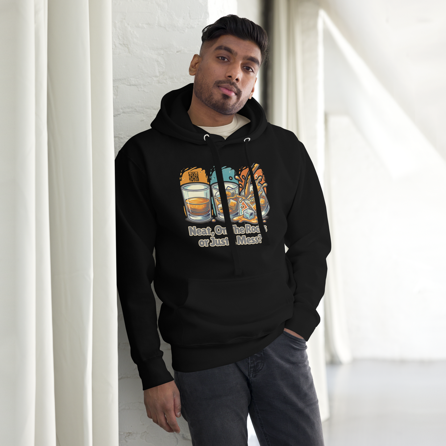 Cellar 8T Whisky - Neat Unisex Hoodie image 16