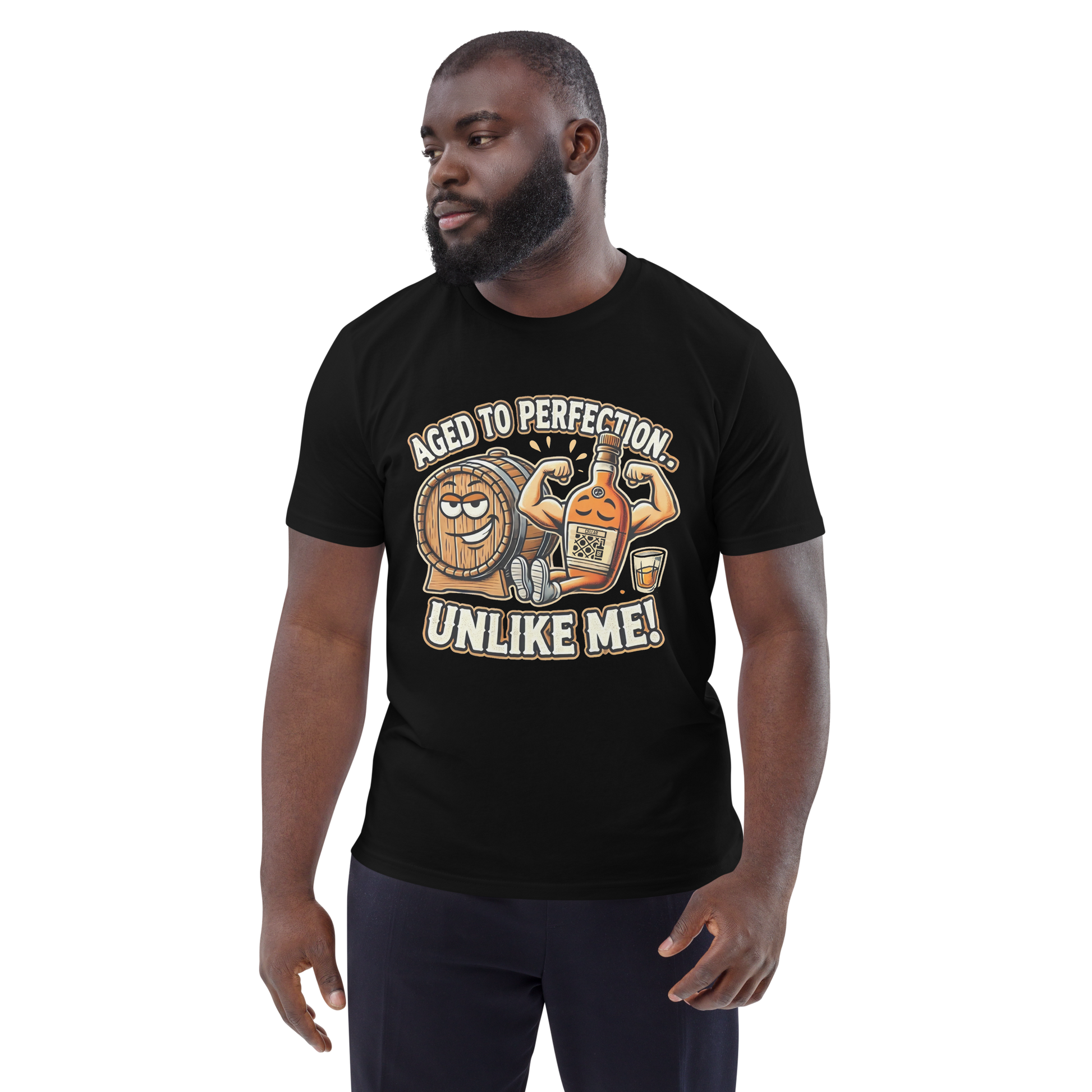 Cellar 8T Whisky - Aged - Unisex Organic Cotton T-Shirt image 2