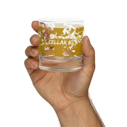 Cellar 8T - Smoked Honey Gold - Rocks Glass – 10.5oz