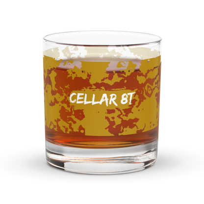 Cellar 8T - Smoked Honey Gold - Rocks Glass – 10.5oz