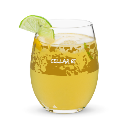 Cellar 8T - Smoked Honey Gold - Stemless Glass