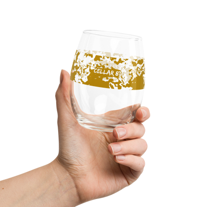 Cellar 8T - Smoked Honey Gold - Stemless Glass