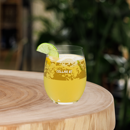 Cellar 8T - Smoked Honey Gold - Stemless Glass